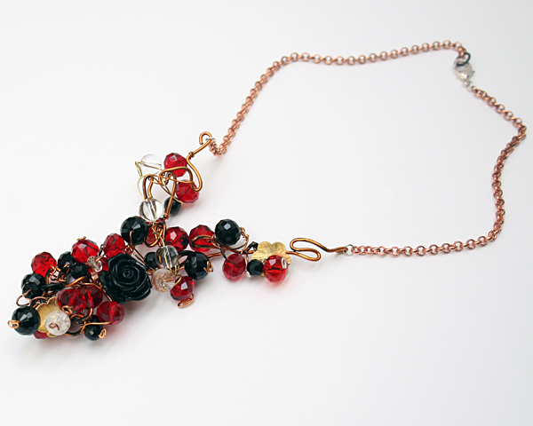 Collana Blackrose